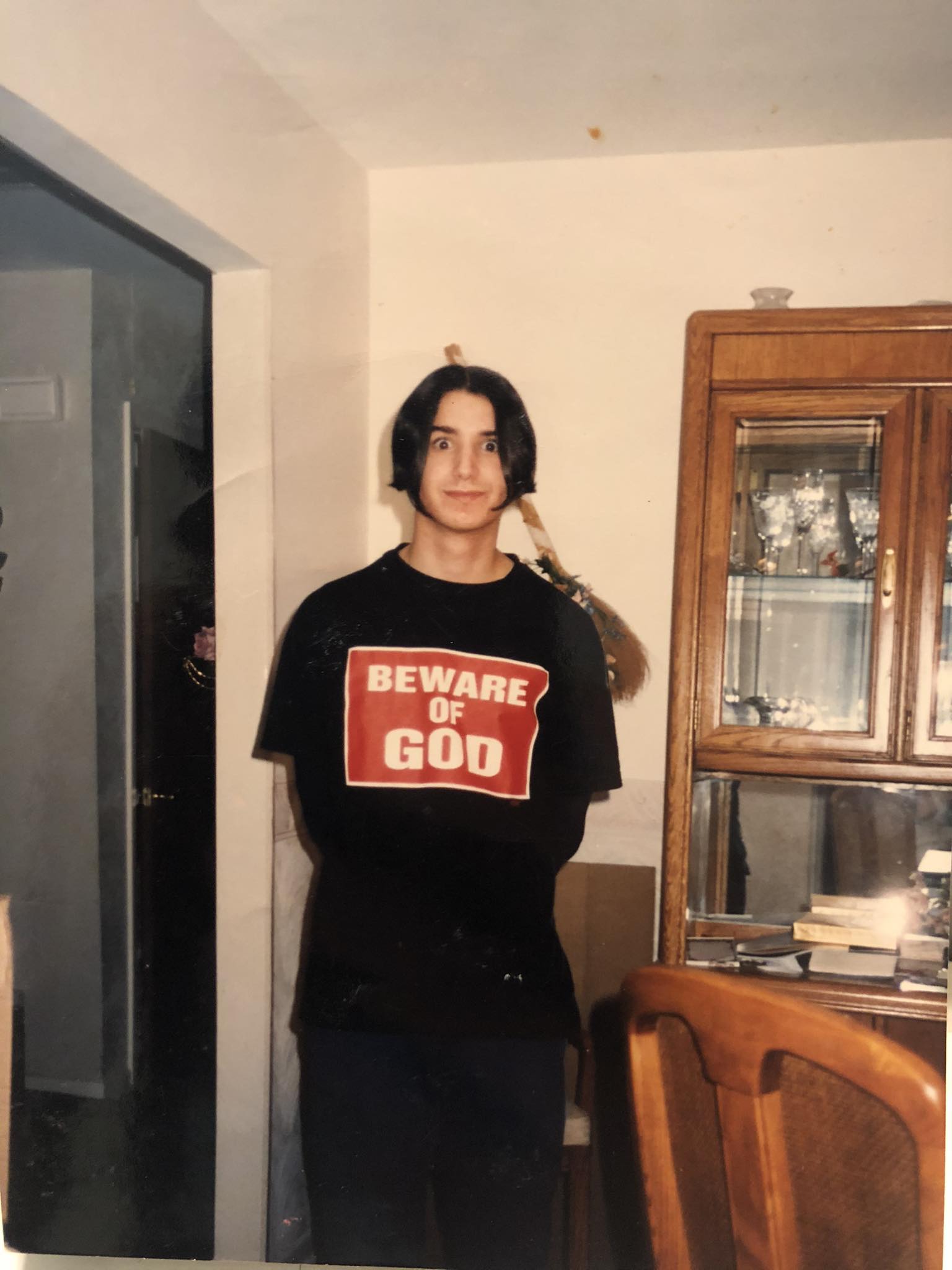 Marilyn Manson fan shares favorite MM shirt