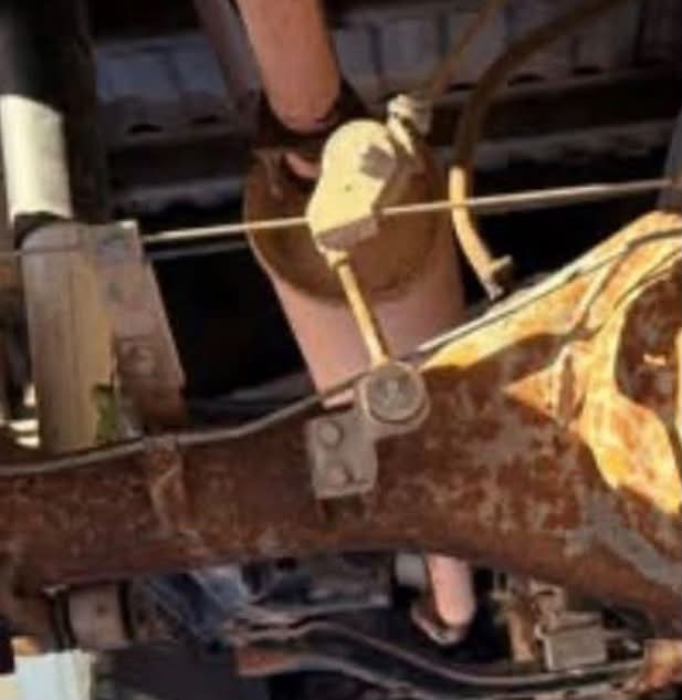 What is this called? Mine rusted off