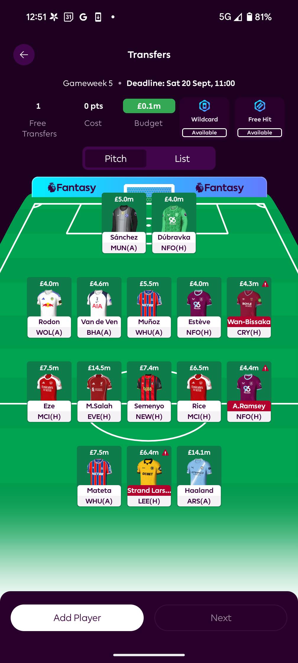 Fantasy Premier League 2025/26 - FPL Discussion, Planning & Strategy ...