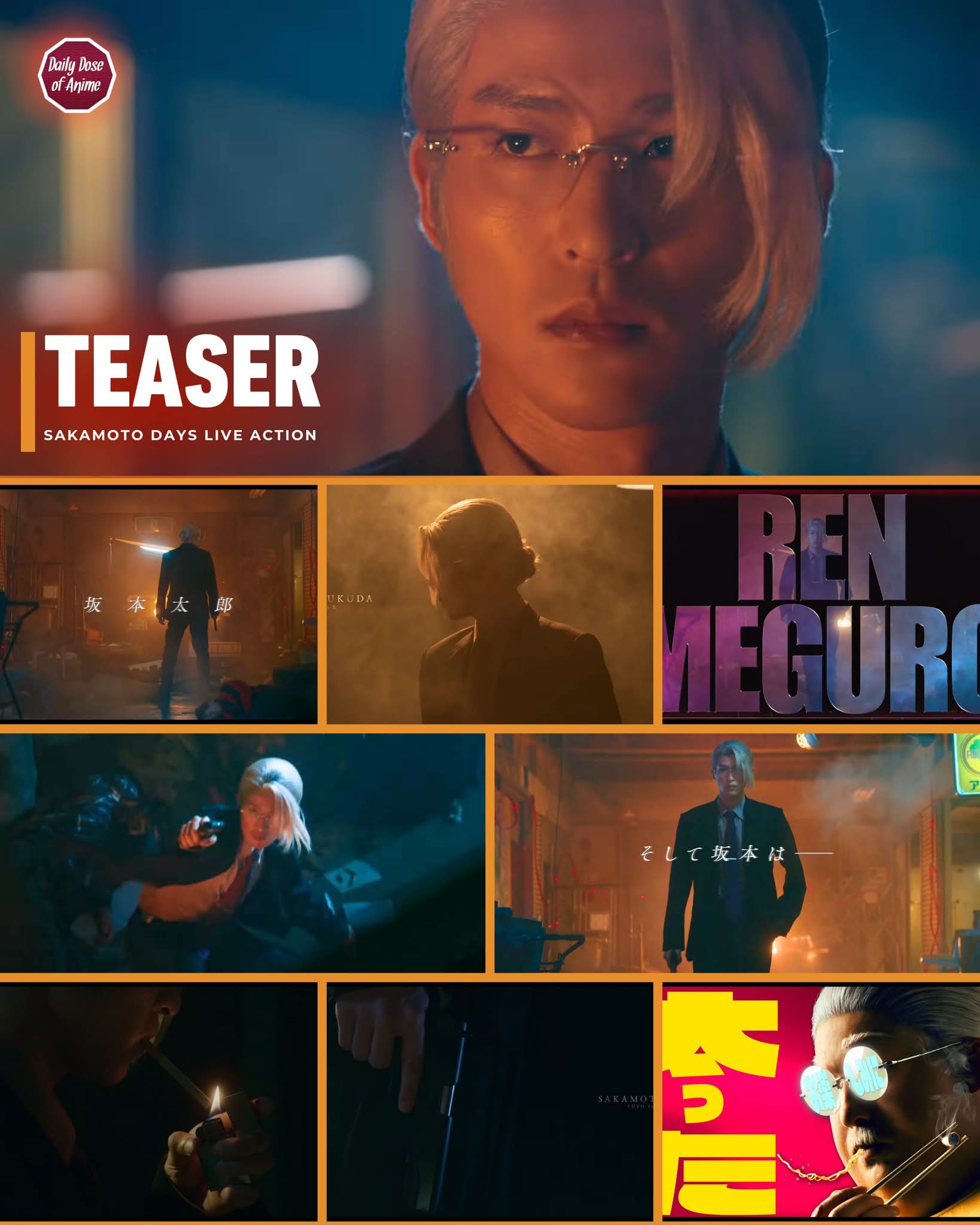Treb - Ren Meguro looked clean as Taro Sakamoto in the live-action ...