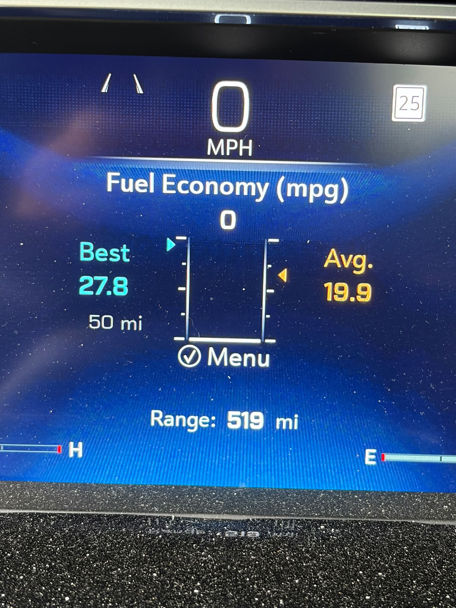 MI Turbomax Chevy Silverado 1500 fuel economy on 1200 mile trip