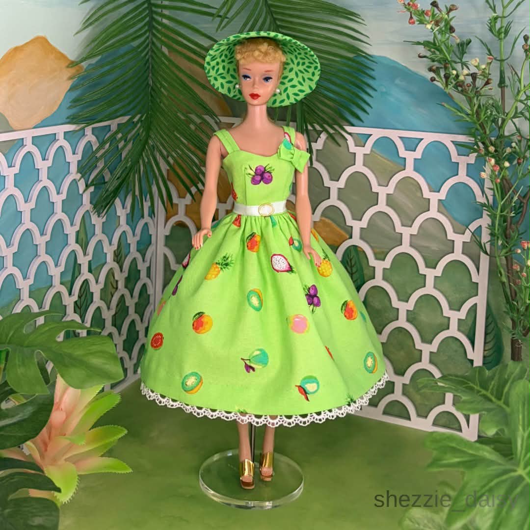 ワンピース LGB forbidden fruit dress Forbidden Fruit” Sundress with Hat (Green)
