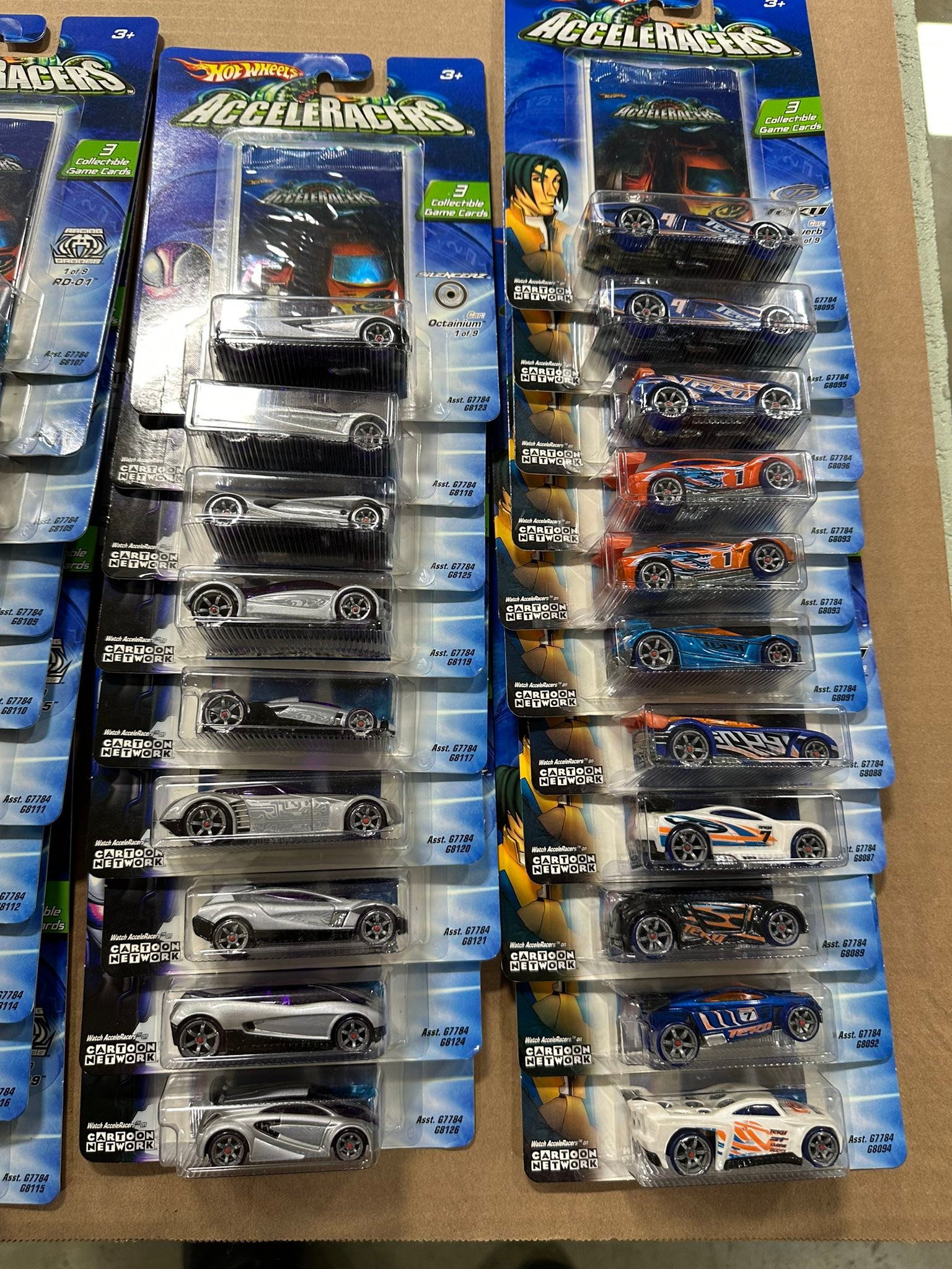 Acceleracers 2005 collection with variations