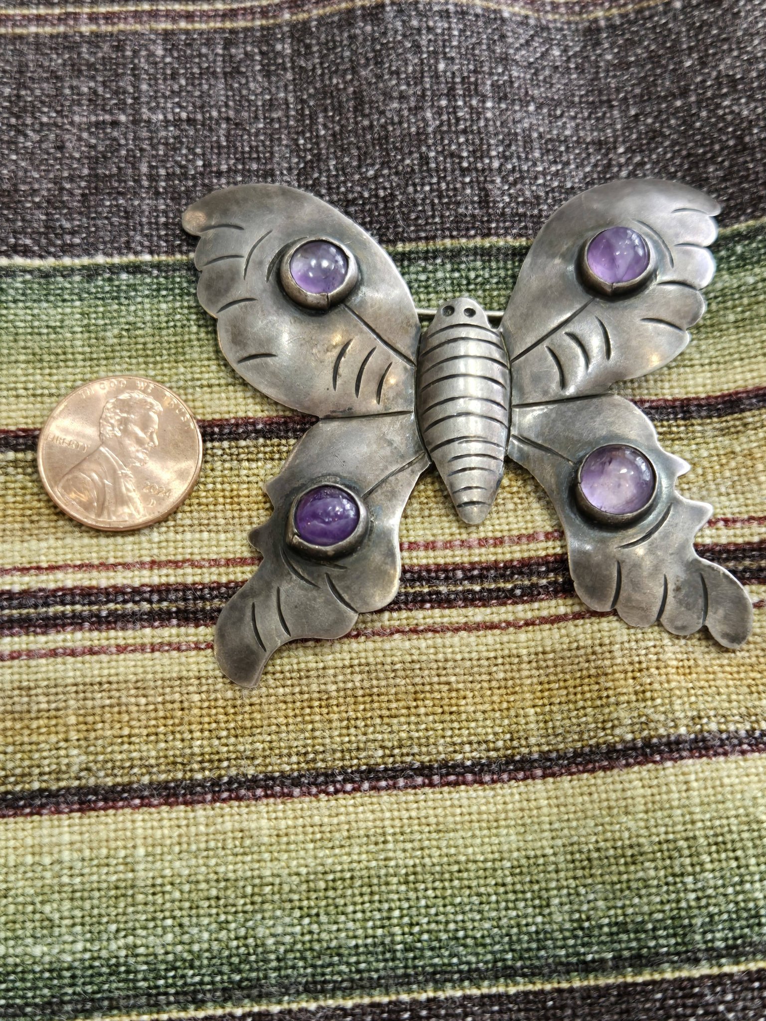 Information on 1930s Mexican silver amethyst ring? | Guadalajara