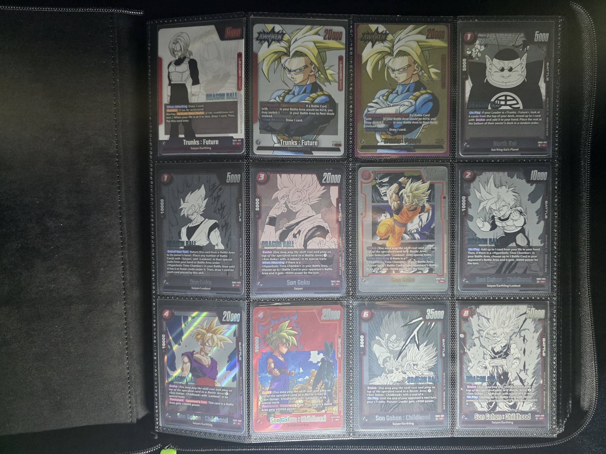 Dragon Ball Super SB02 gold energy markers