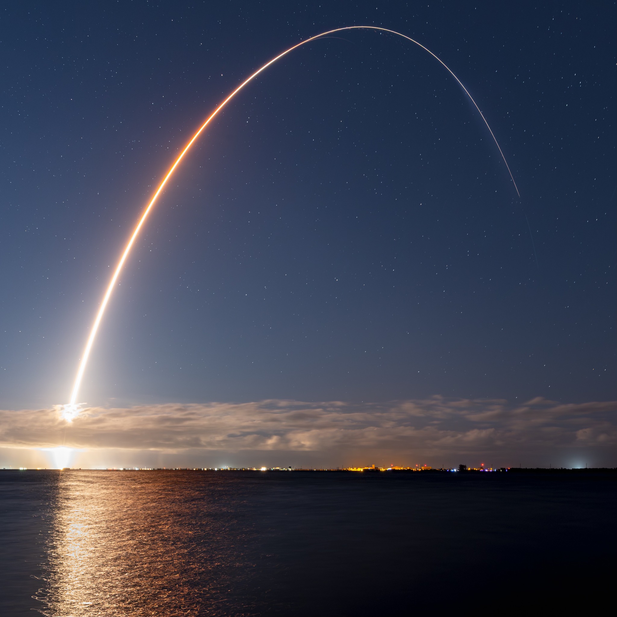 A major midnight rocket launch is being lined up. United Launch