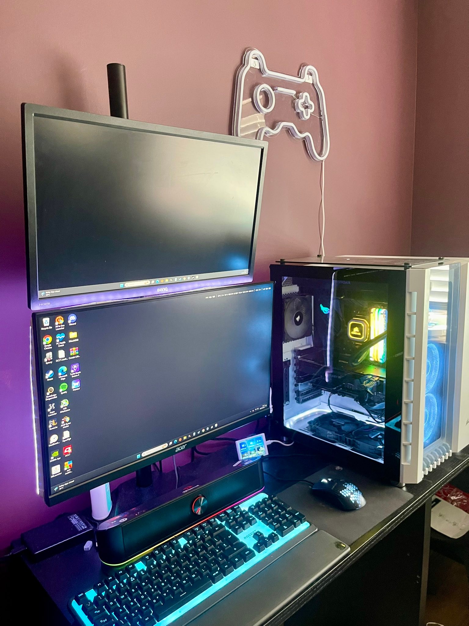 Downsizing gaming PC tower with ATX ROG Strix B450-F motherboard