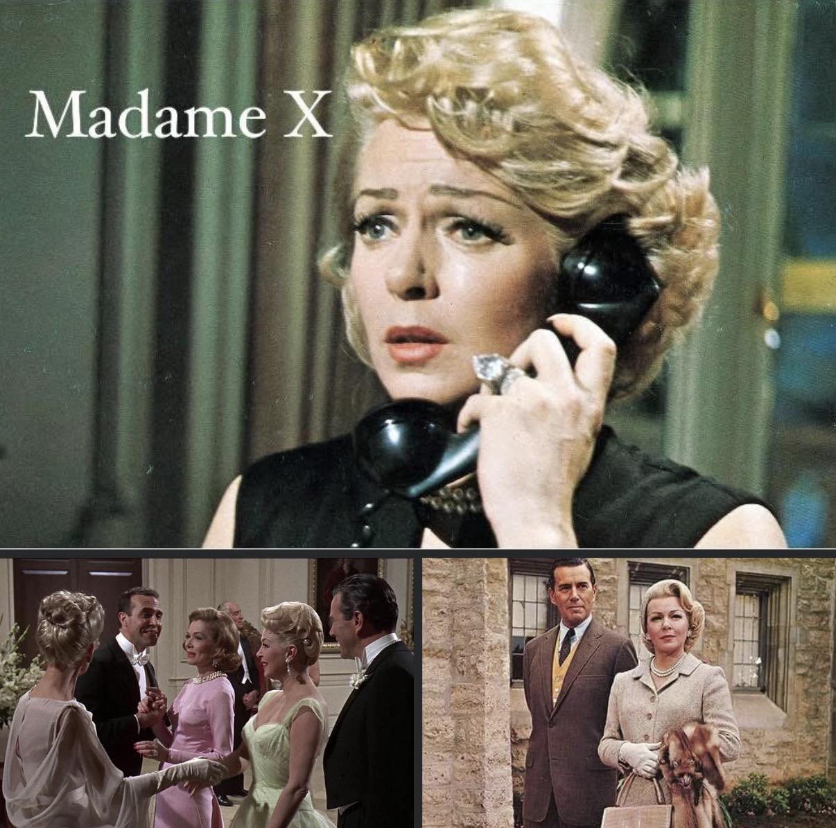 David - “Madame X” (1966): 🎥 •• 21 Tidbits •• 1. A melodrama film ...