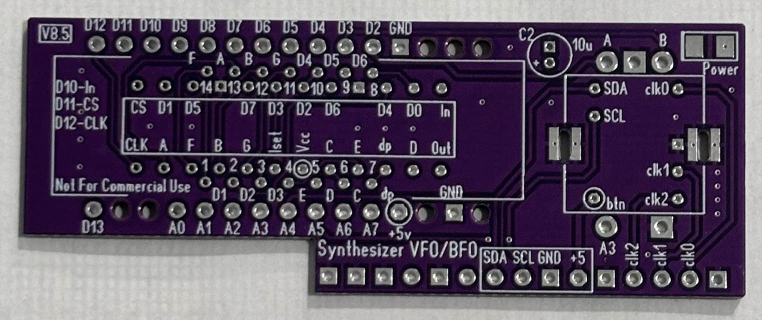 ELECTRONICS HOBBY CIRCUITS | **Arduino VFO Project with a Large LCD ...