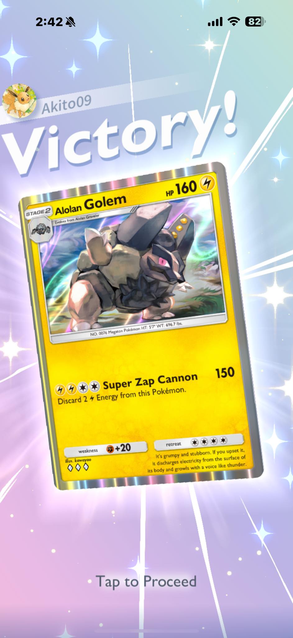alolan golem pokemon card - Sun & Moon - Team Up - - 37/181 This attack does 20 damage for each Energy card you moved in this way 2017 Pokemon Sun & Moon