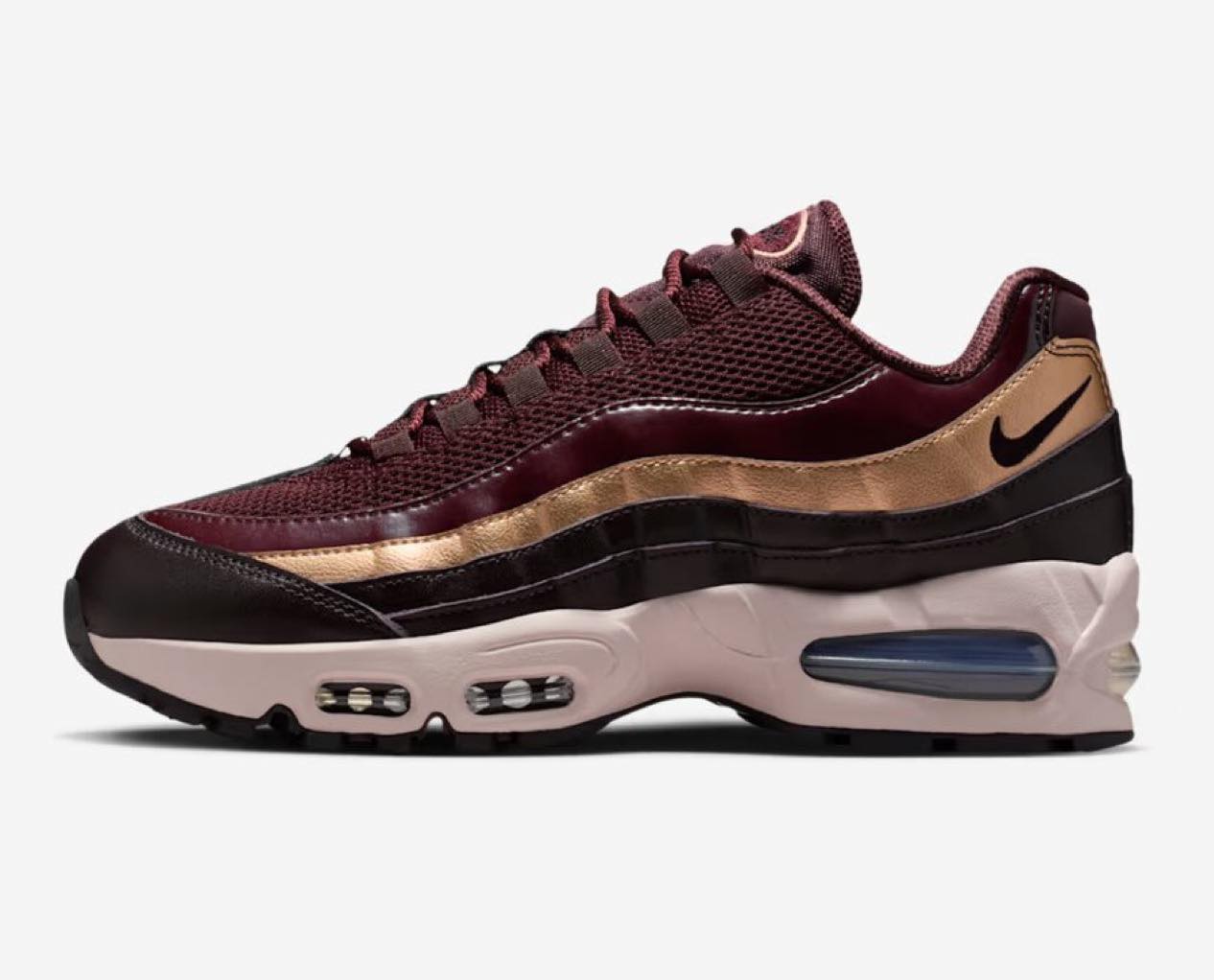 Chic & textured New @nike Air Max 95 QS Big Bubble Baroque Brown 