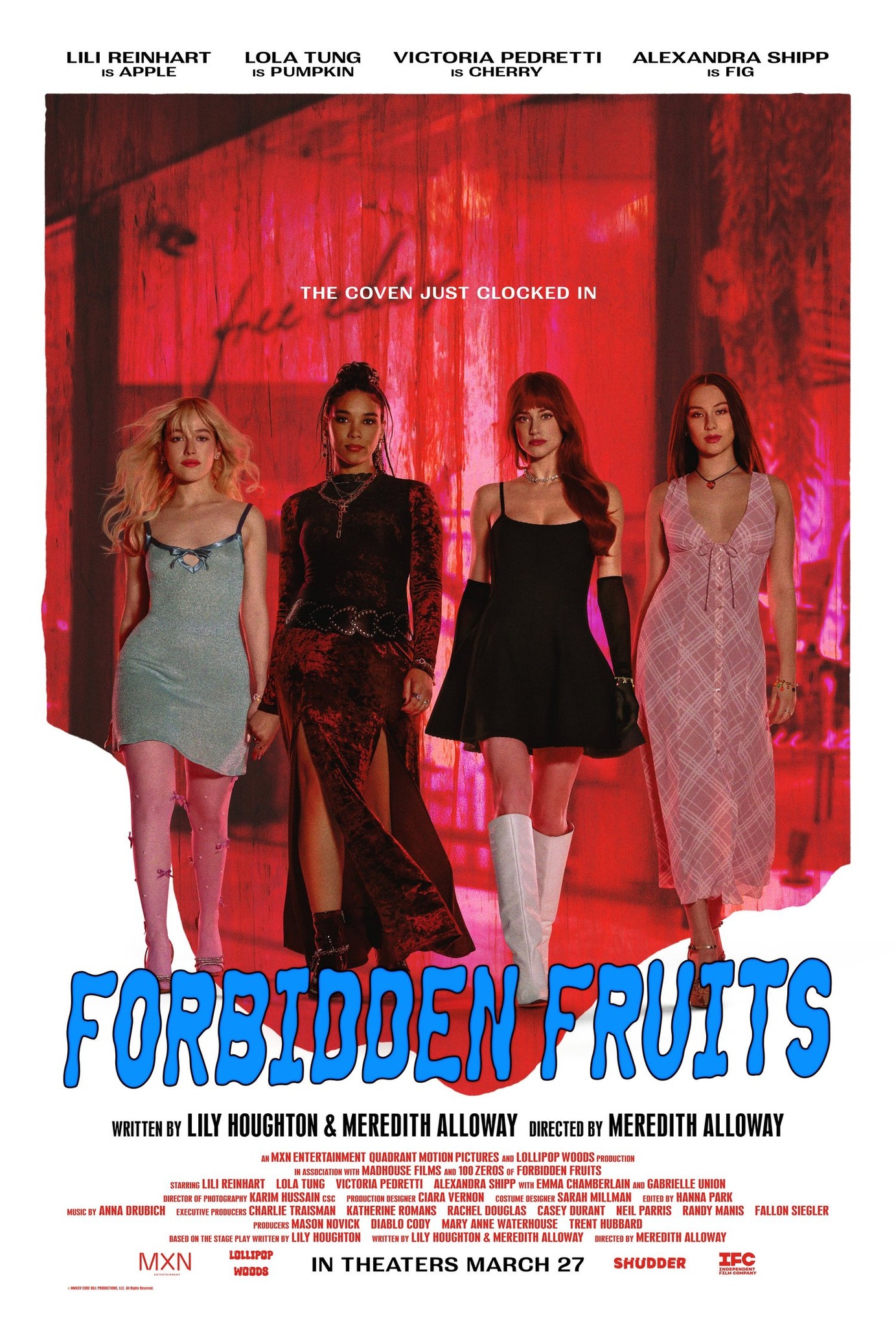 First posters for 'FORBIDDEN FRUITS', starring Lili Reinhart, Lola
