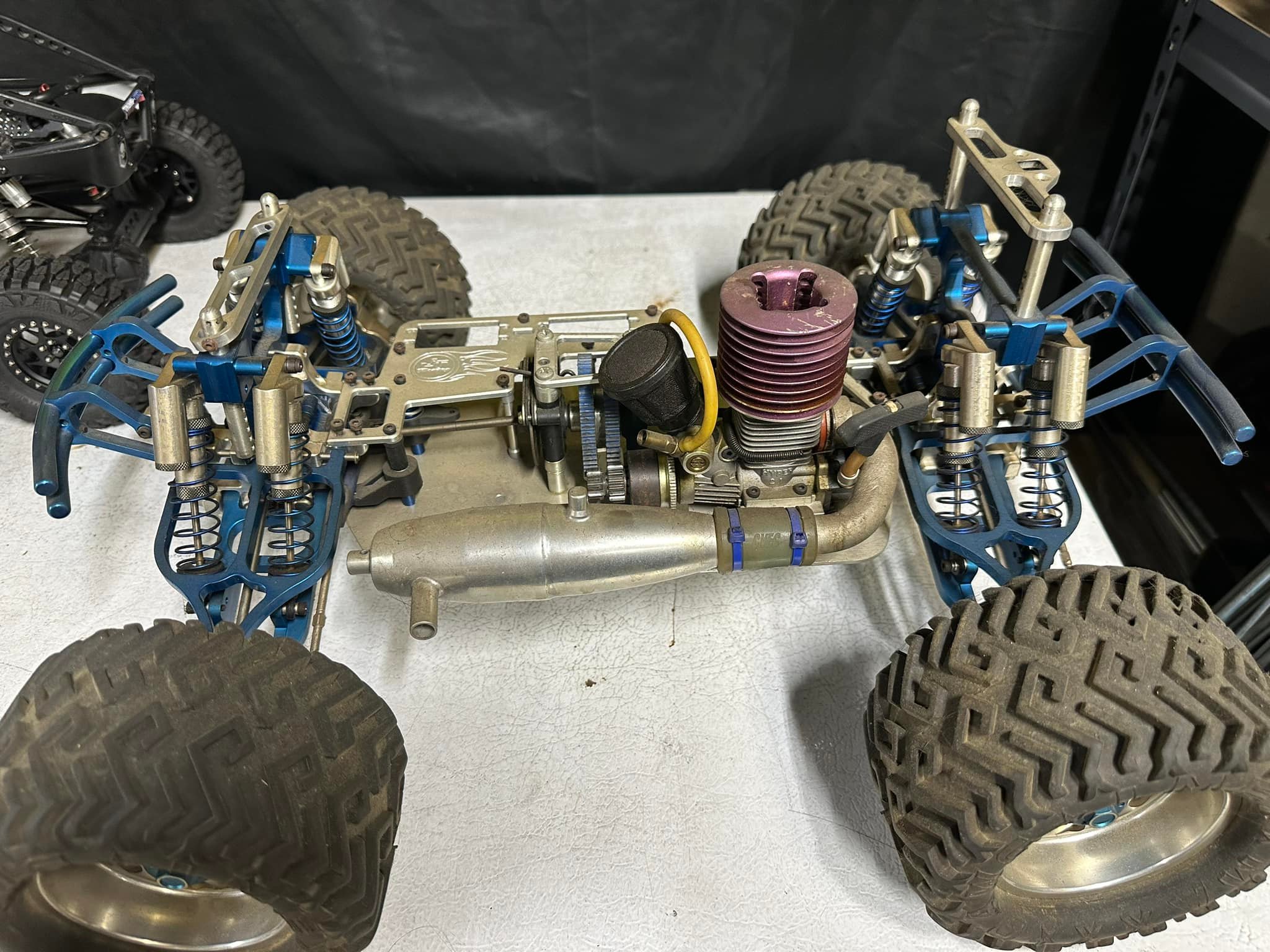 Vintage T-Maxx with JT Racing 1/8th scale OFNA big block conversion