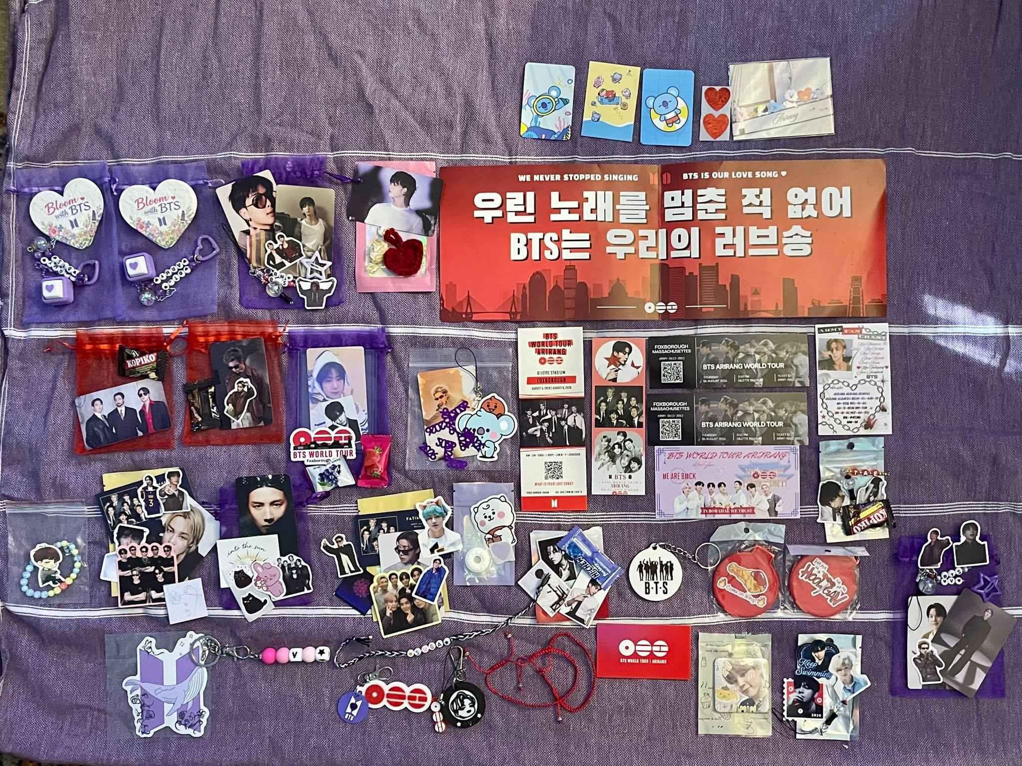 VIP Gift BTS WORLD TOUR 'ARIRANG' IN TOKYO, their concert gifts