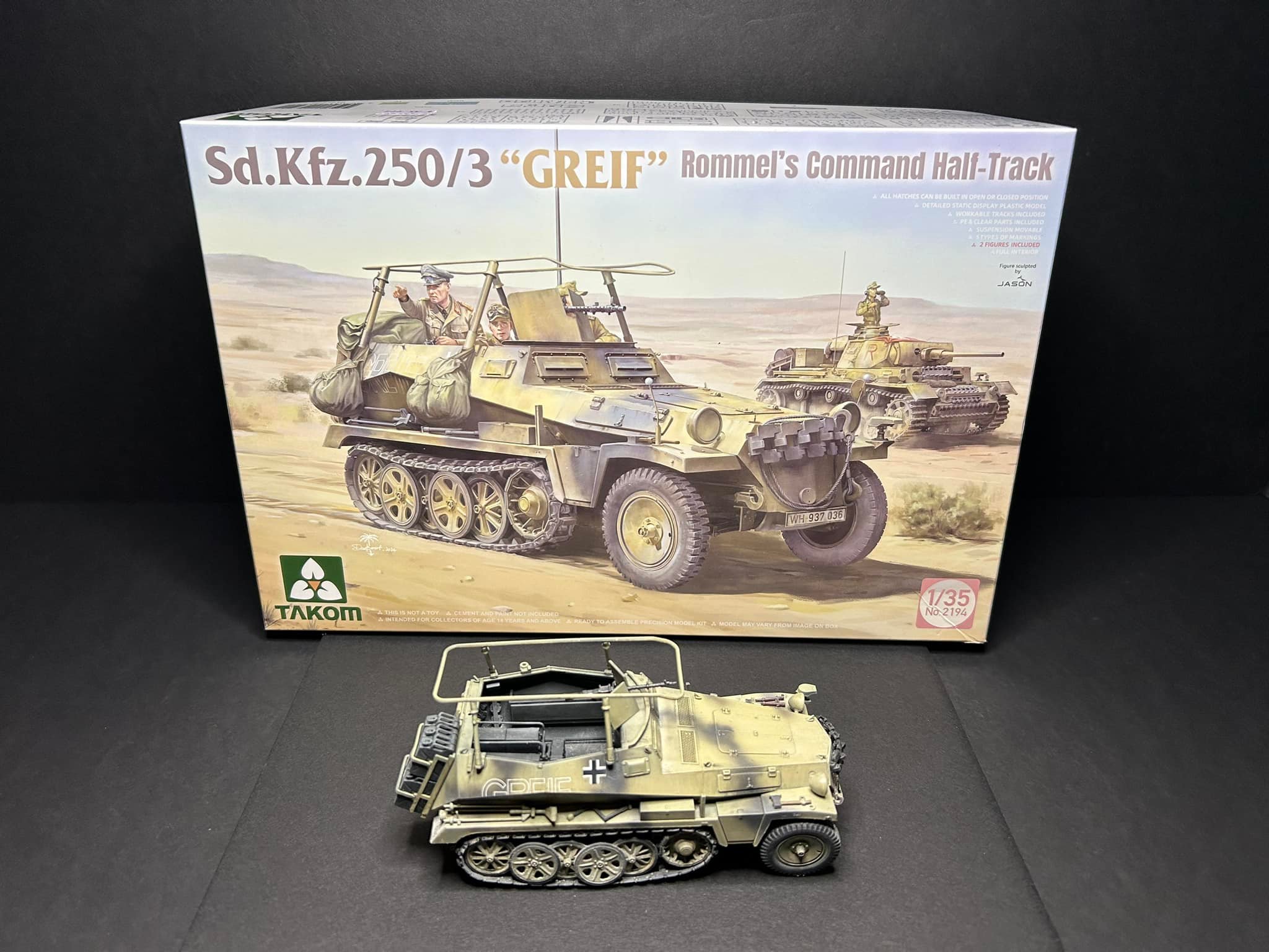 Sd.Kfz.250/3 GREIF, Takom 2194 (2024