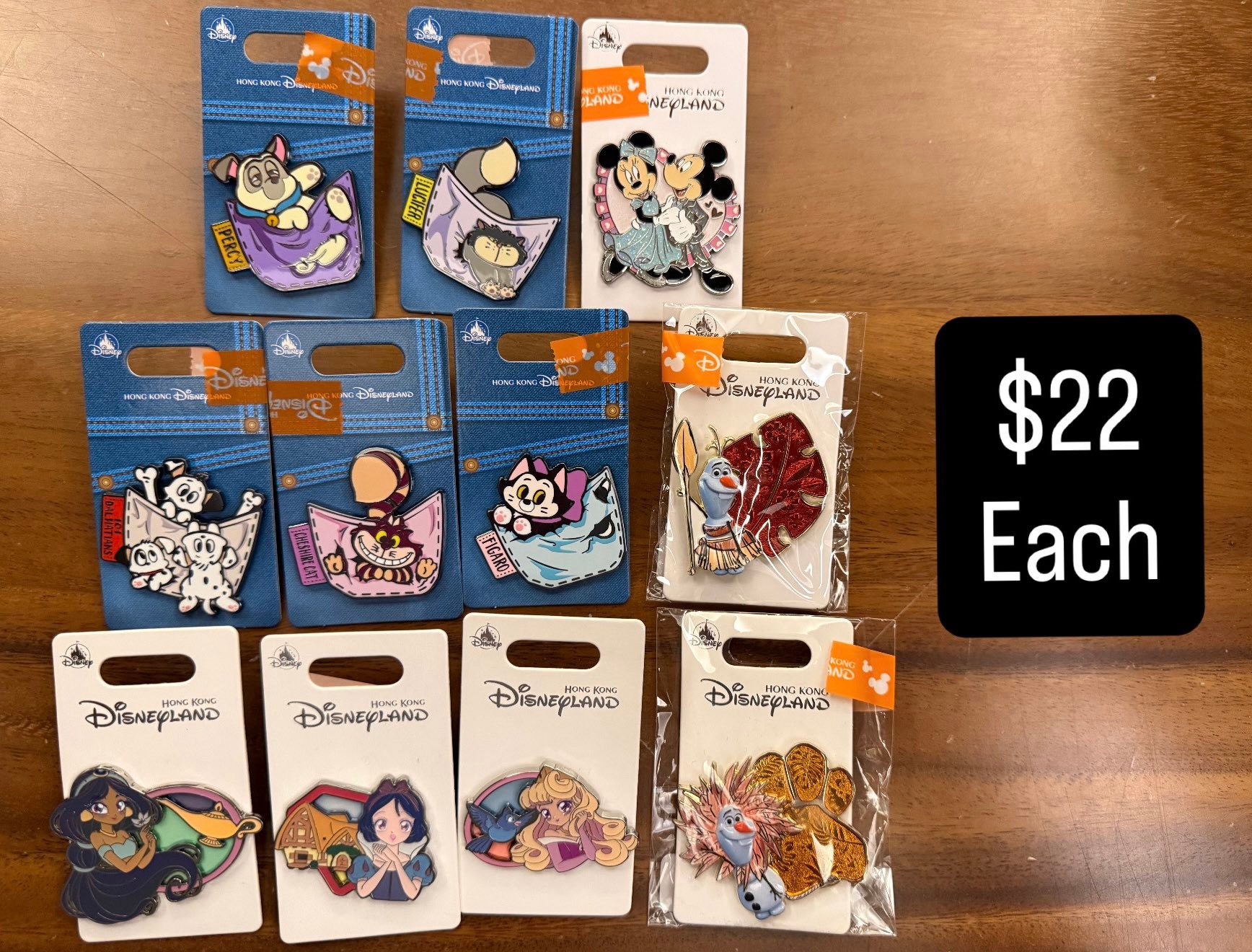 🇭🇰Hong Kong Disneyland Exclusive Pins!🇭🇰