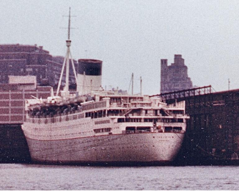 Ocean Liner Society | The SS CARIBIA ( ex-RMS CARONIA) illegally ...