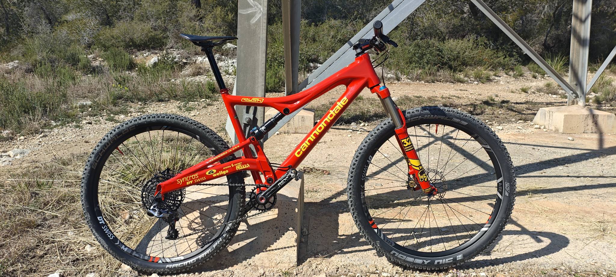 my '07 mod cannondale rush 👋👋