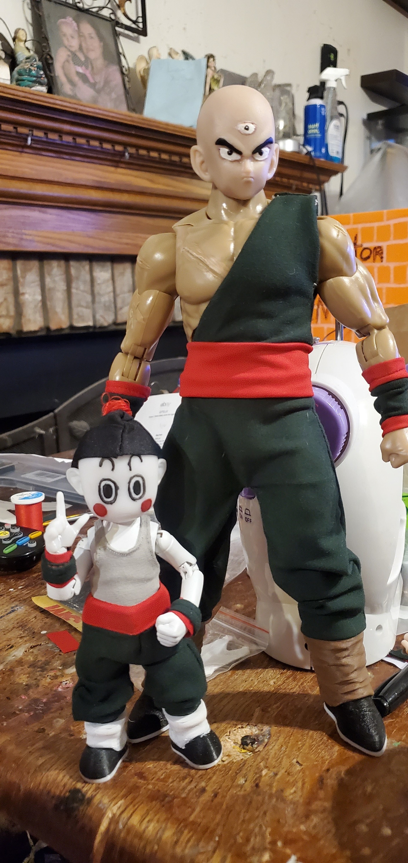 1/6 Tein Shinhan and Chiaotzu