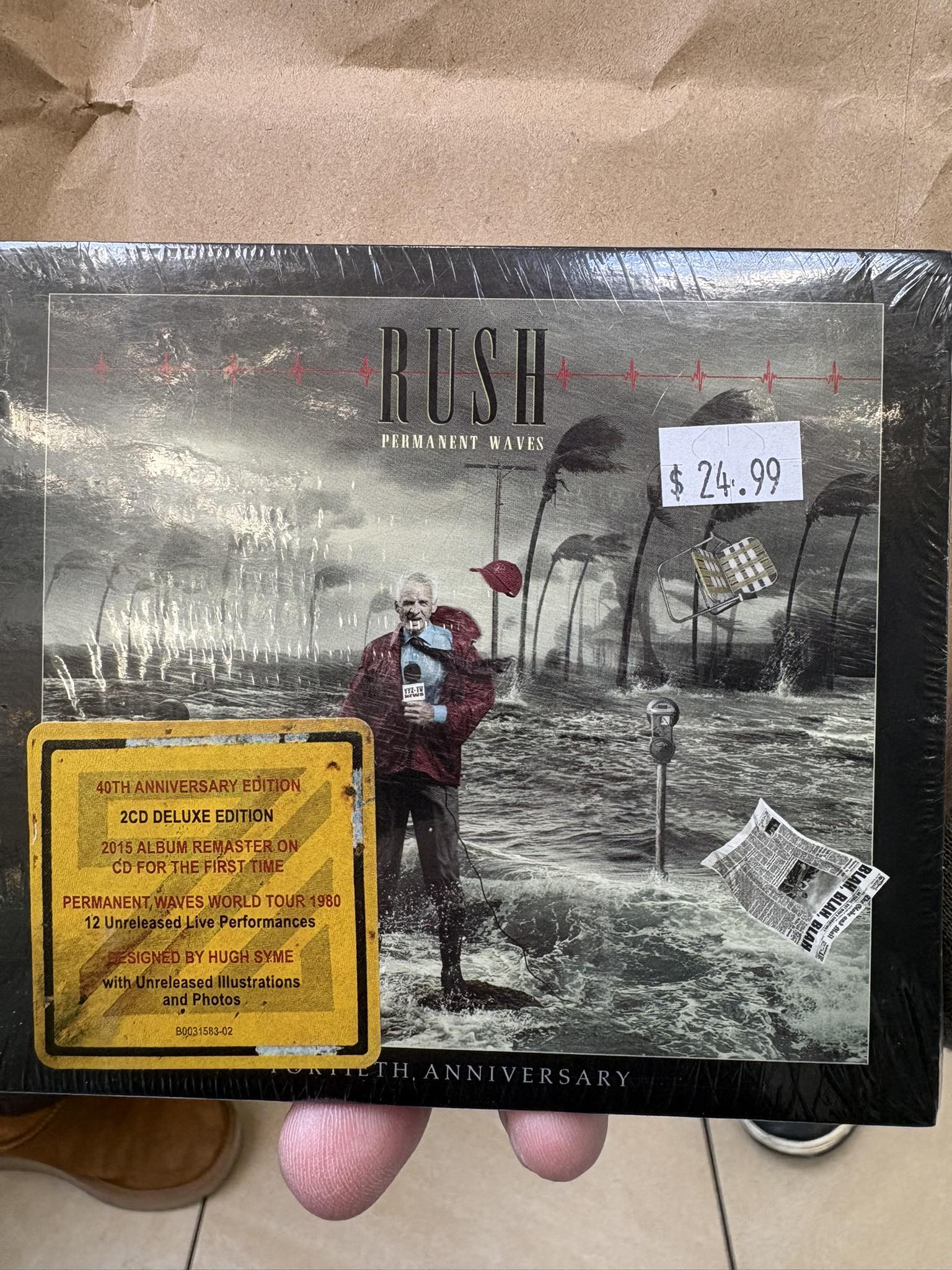 Just picked this up at a cool record store in a dying mall