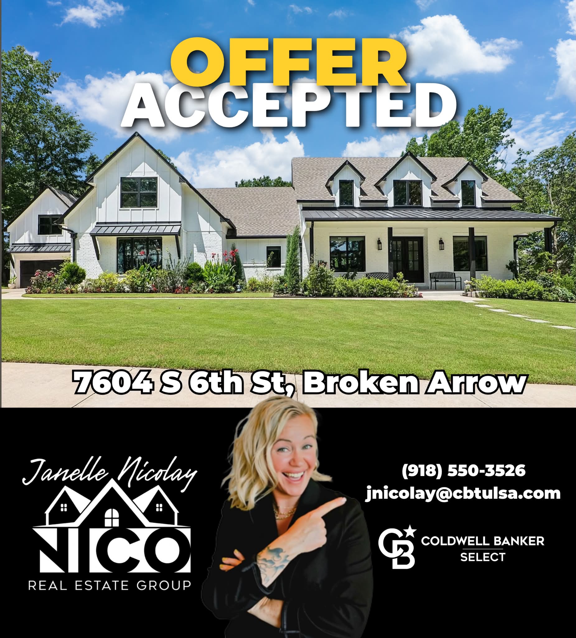 Offer accepted in Indian Springs with Janelle Nicolay