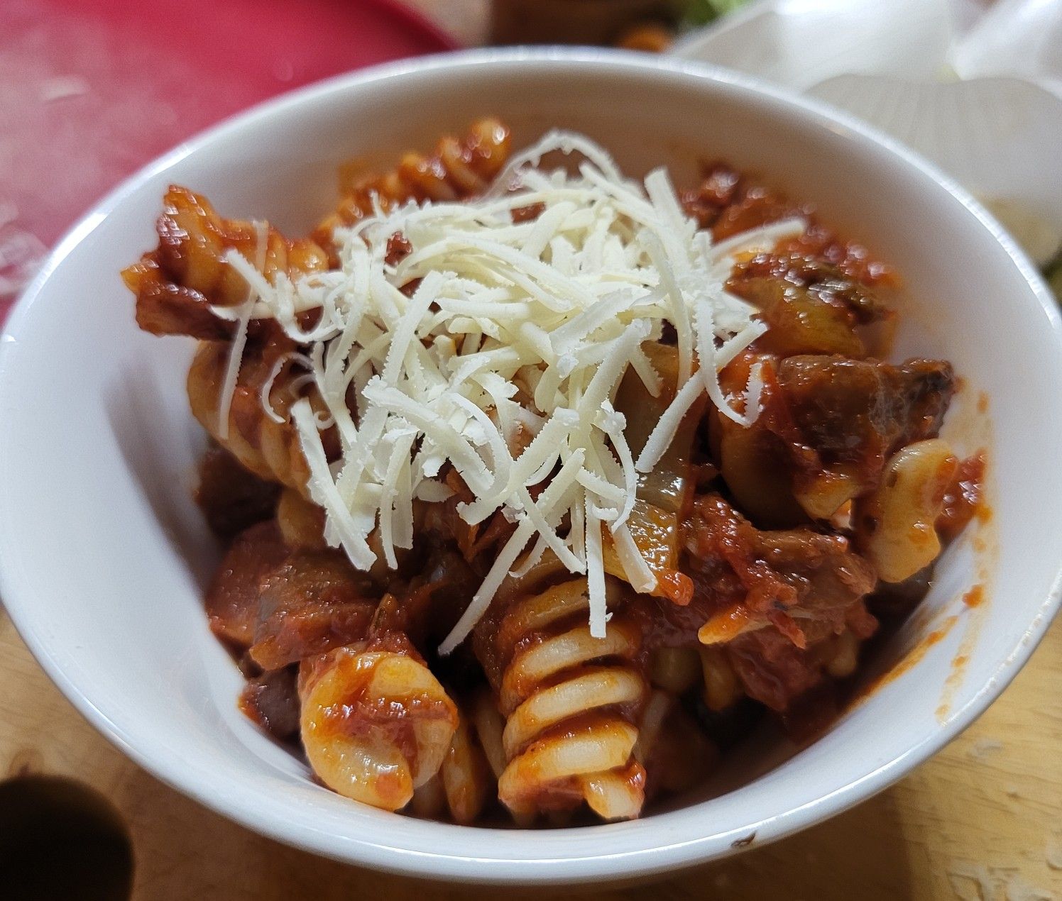 Tony - Pasta al sugo finto! Huh? 