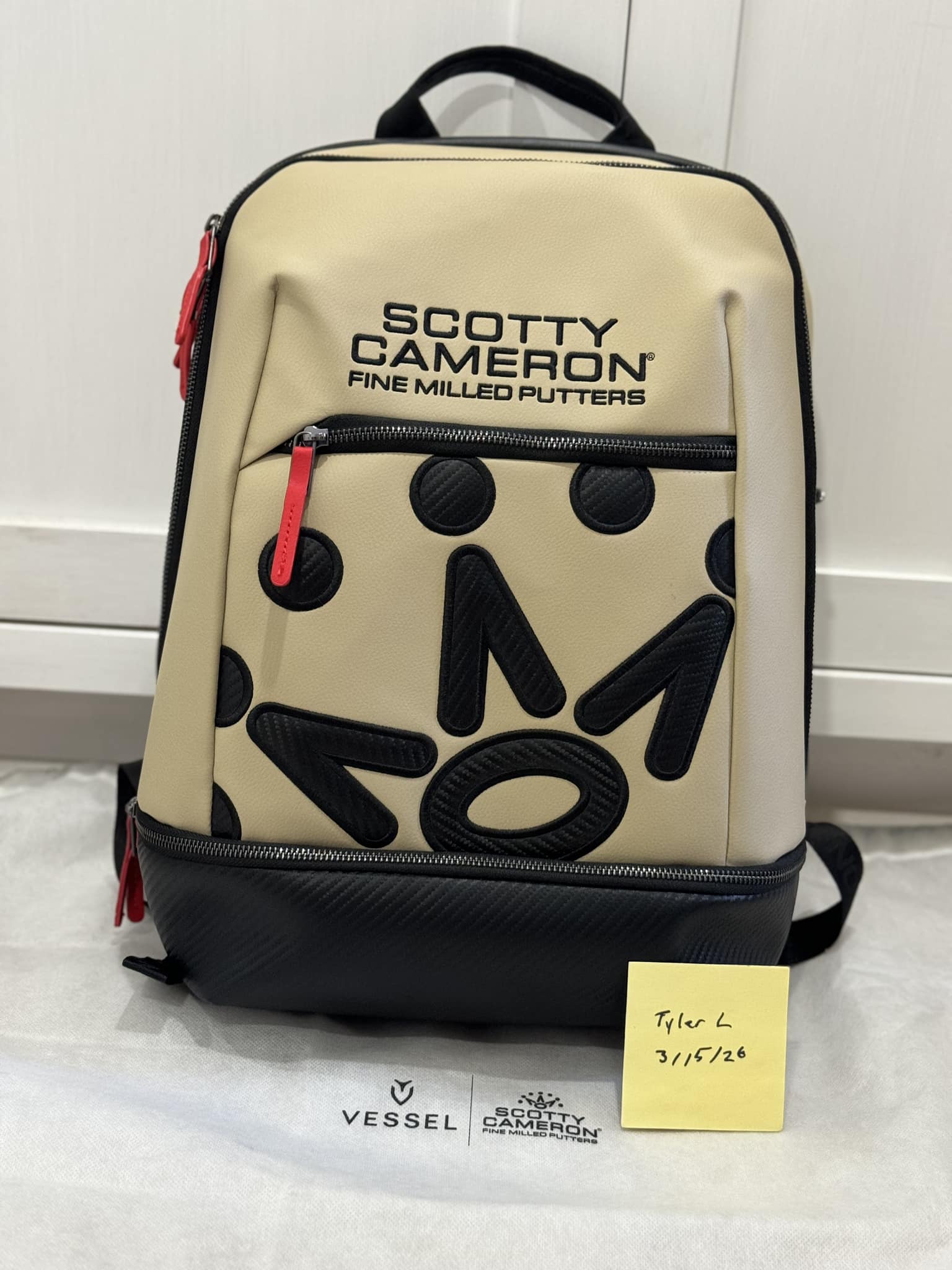 Scotty Cameron desert carbon backpack for sale