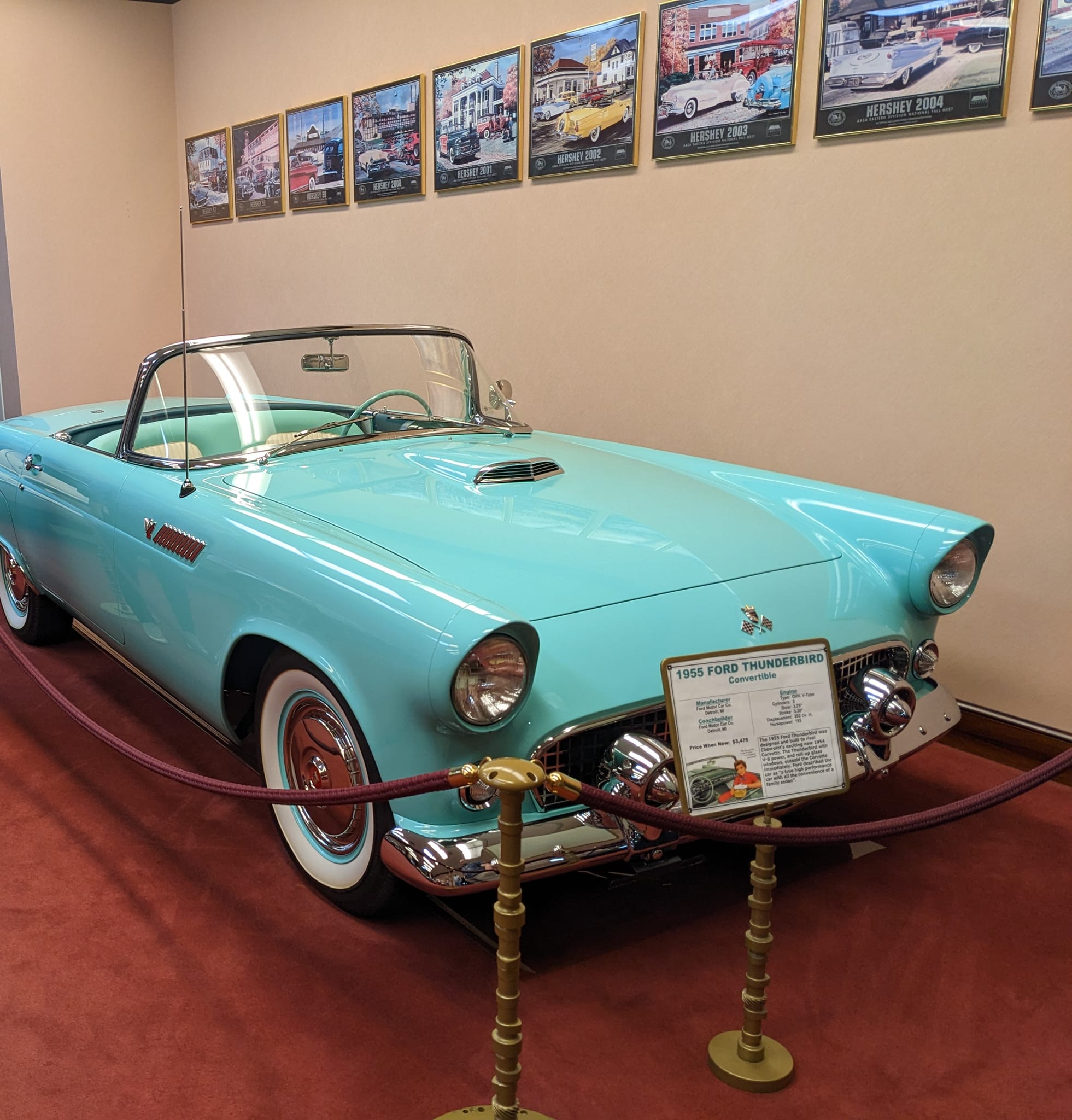 1957 Thunderbird exterior color identification needed