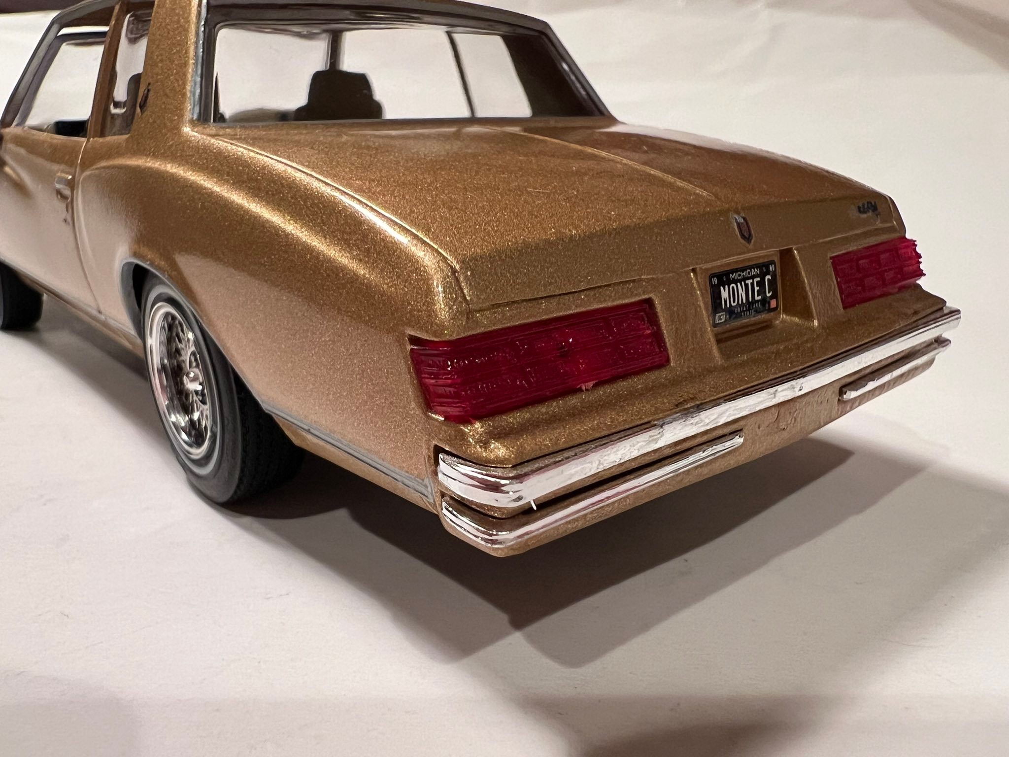 Trumpeter and MPC 1/25 scale Chevy Monte Carlo kits
