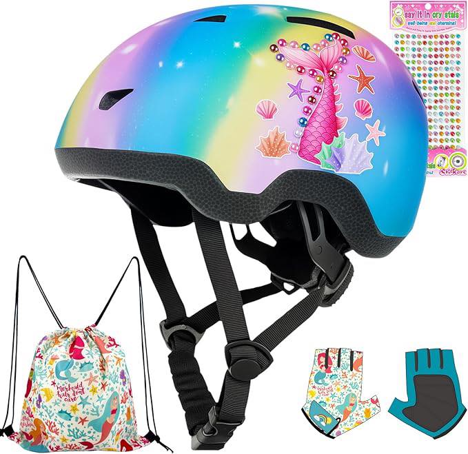 bike helmets for schools Kids Full-Face Helmet Cartoon Boys and Girls, Black / M Kids Bags & Packs It even features an Body Color:Black Bike Helmet Icon Street