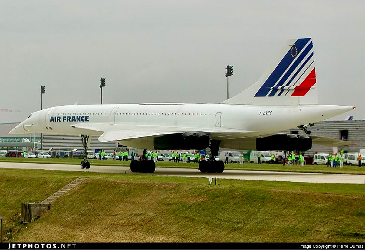 Document Technique Concorde F-BVFC - Signé Par Un Capitaine - Période De Suspension - Aviation