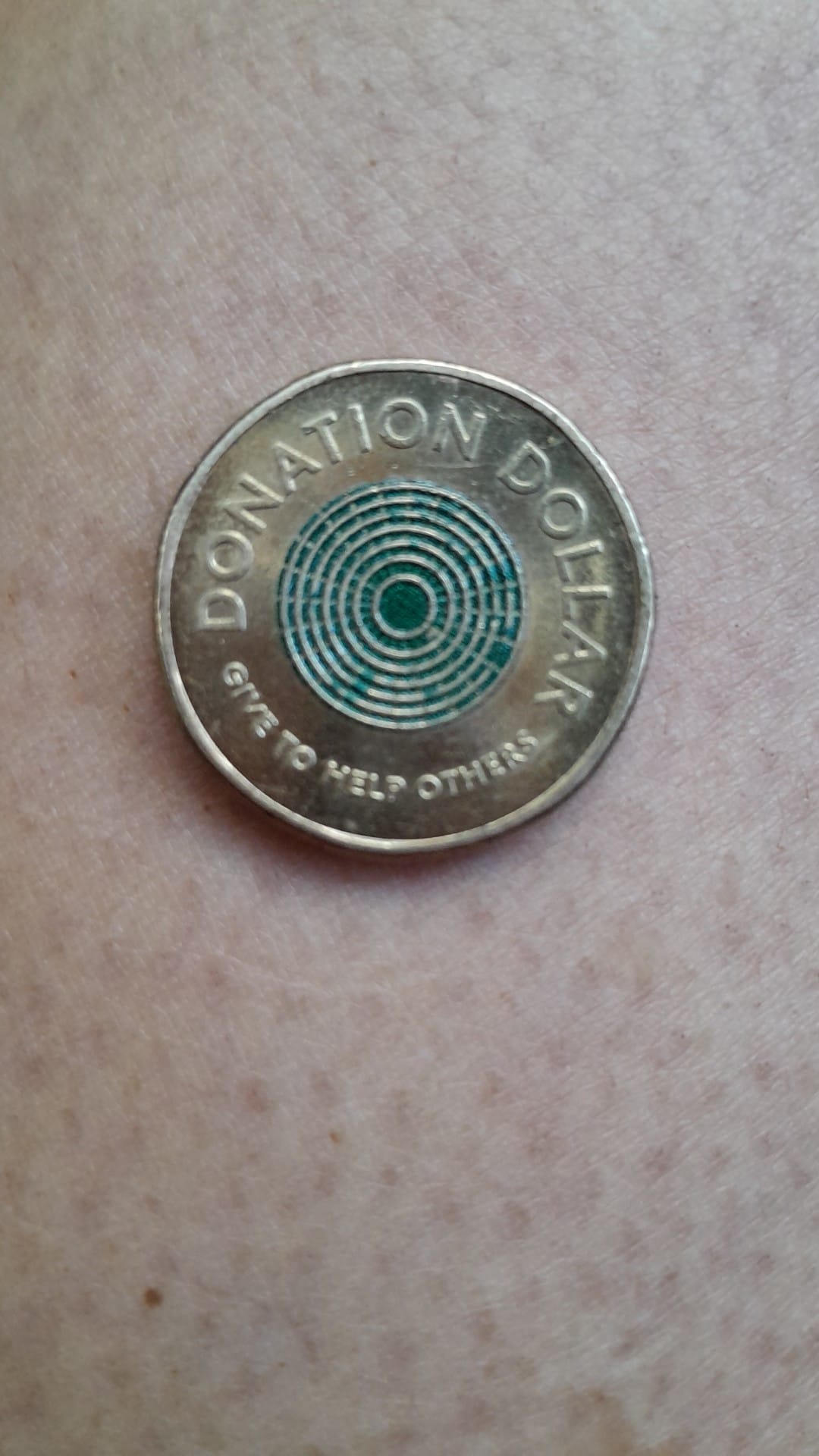 コレクション Donation $1 Dollar Coin with JCInitials What is the value of a 2021 Donation dollar coin with a JC stamp?