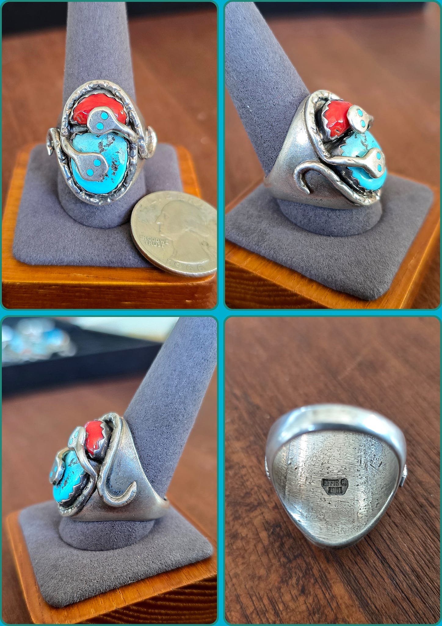 Is this Effie C. turquoise snake ring authentic?
