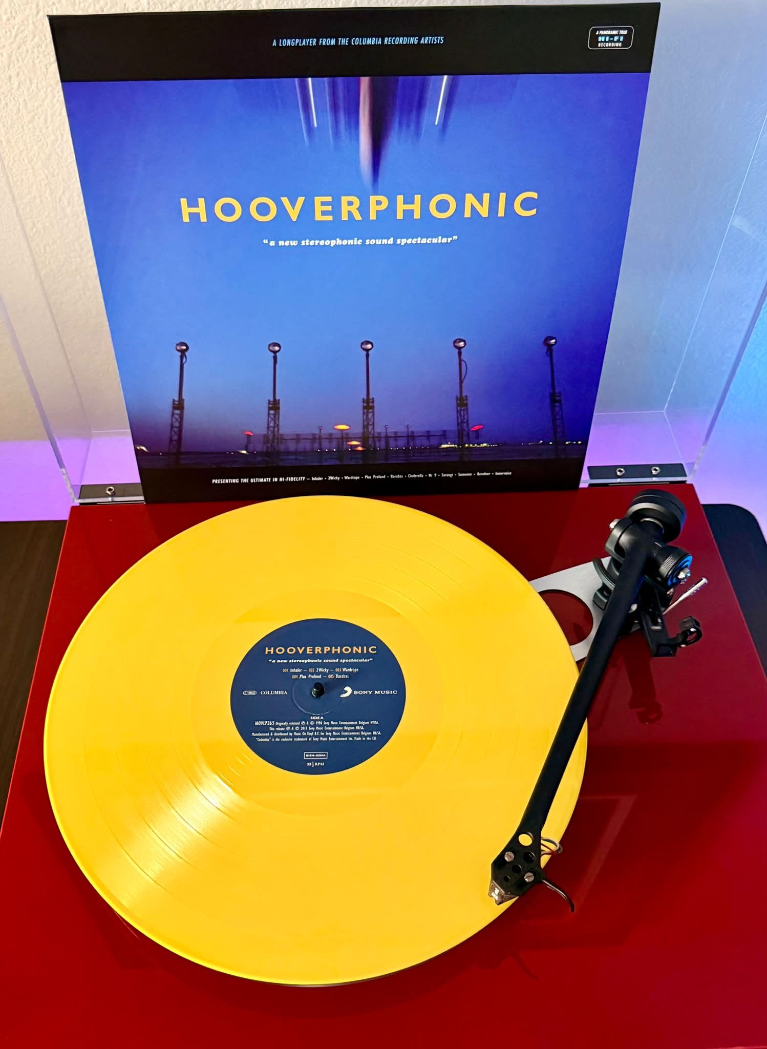 Stereophonics performance and cocktails limited edition orange vinyl