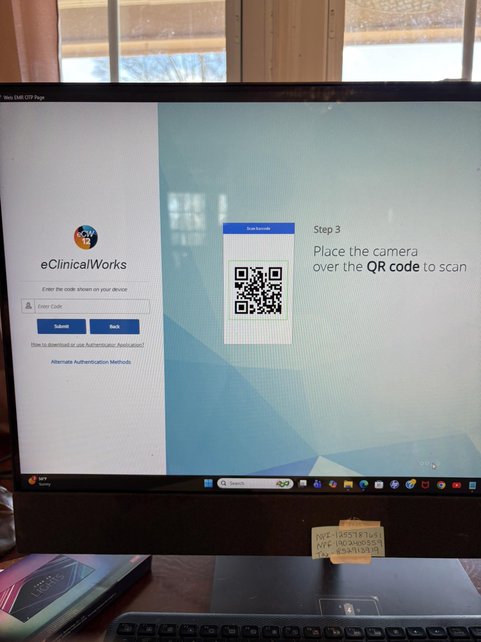 eCW users forum | I timed out on ecw and when I tried to log back in it ...
