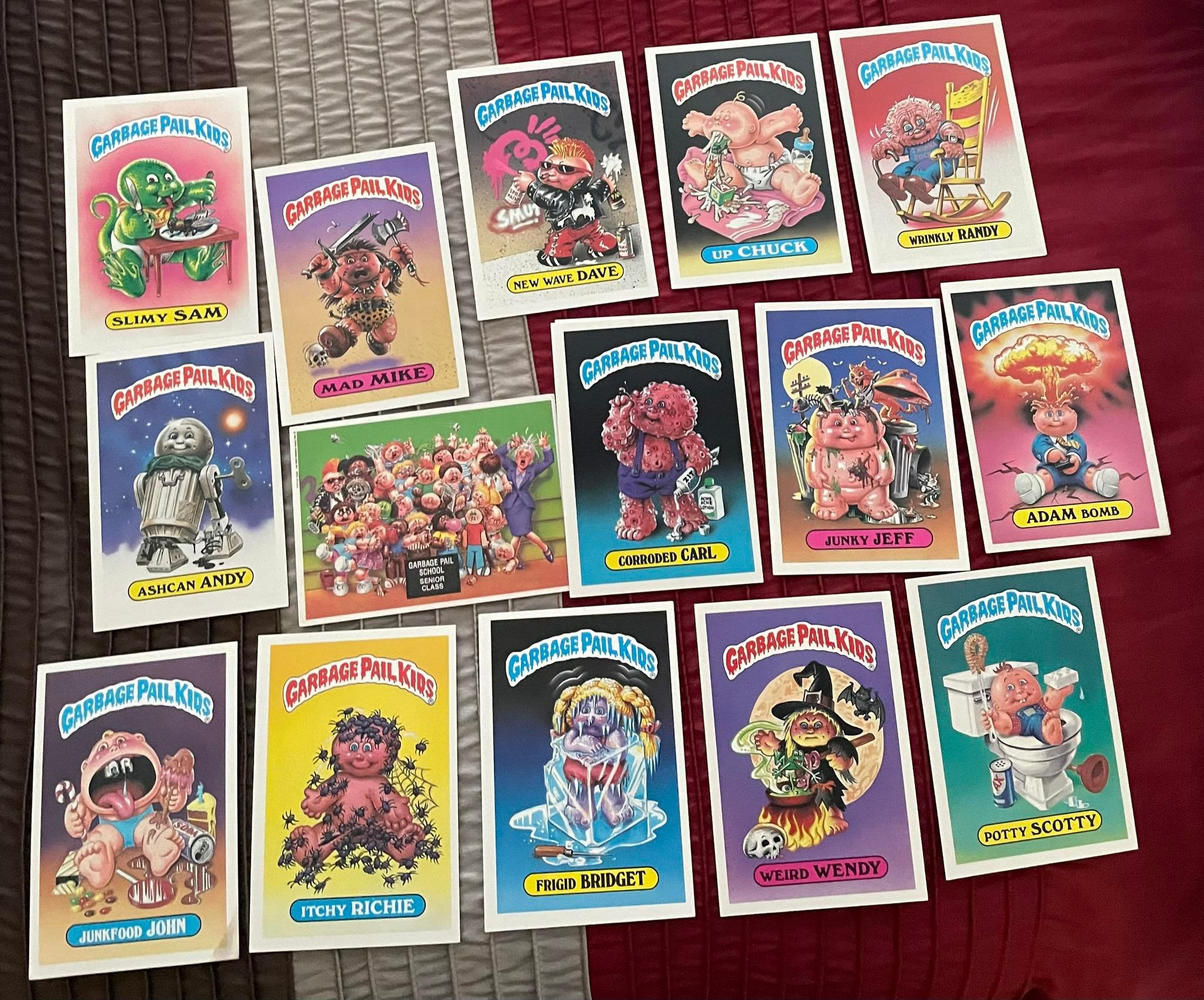 1986 garbage pail kid cards rare Kids series 5 complete set : Toys & Games The Real Value of Garbage