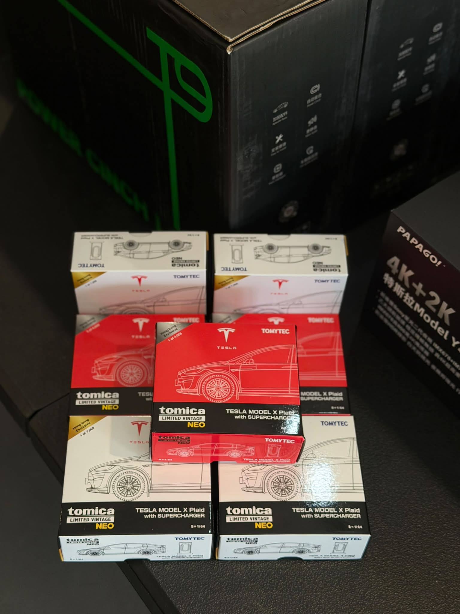 TOMYTEC｜1/64 Tesla Model X Plaid 《#僅限於來店消費滿萬加價購