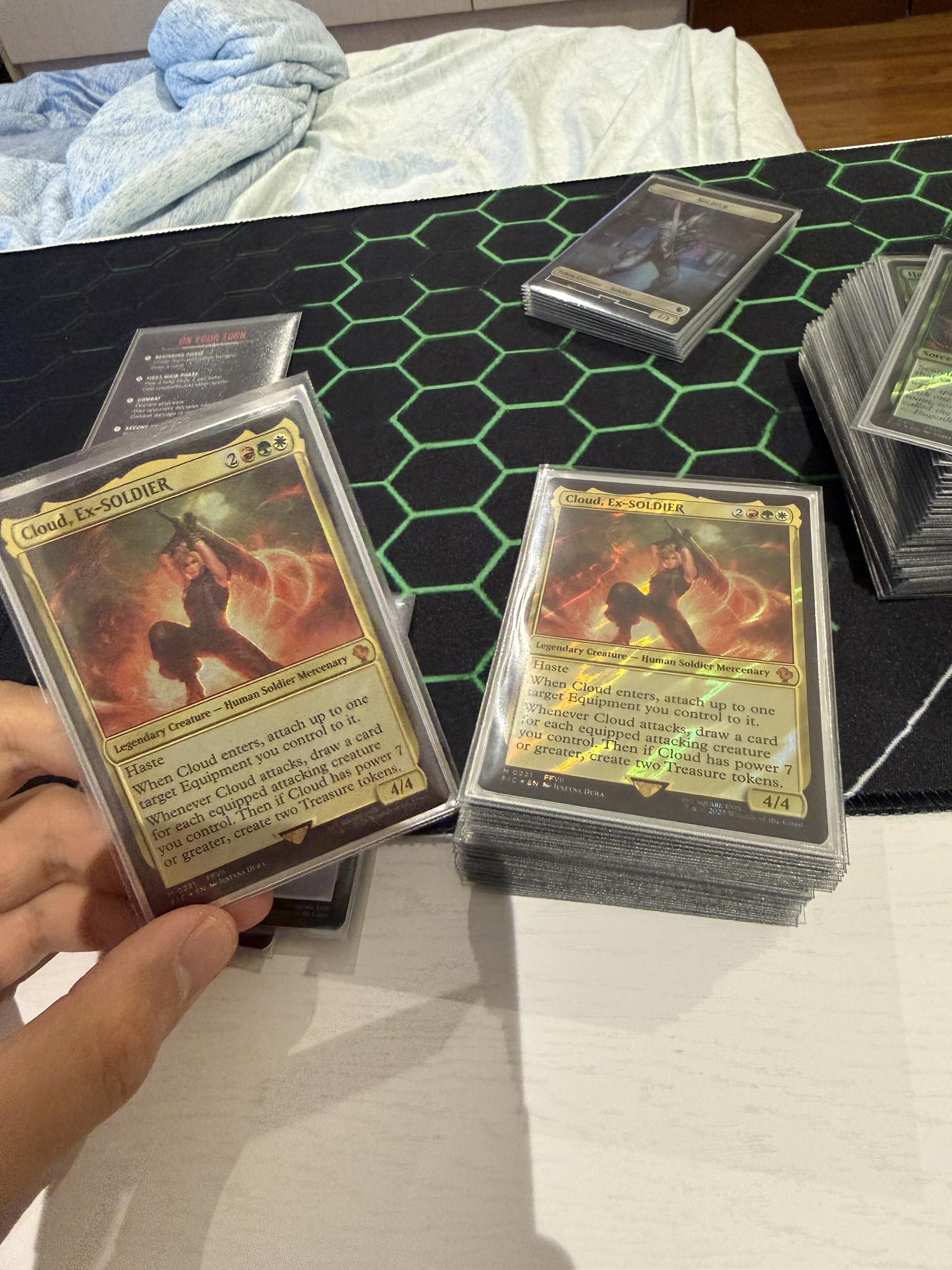 Is finding 2 Cloud cards in a Limit Break Collector