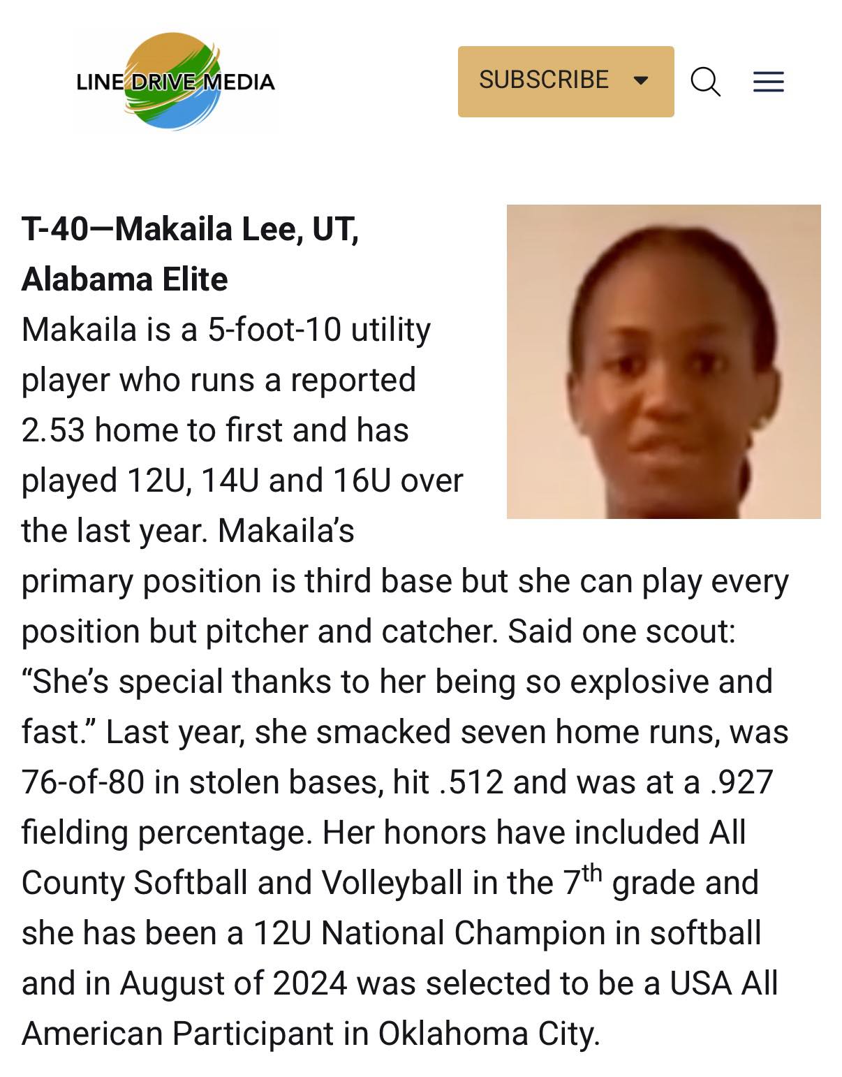 Alabama Elite Fastpitch | Facebook