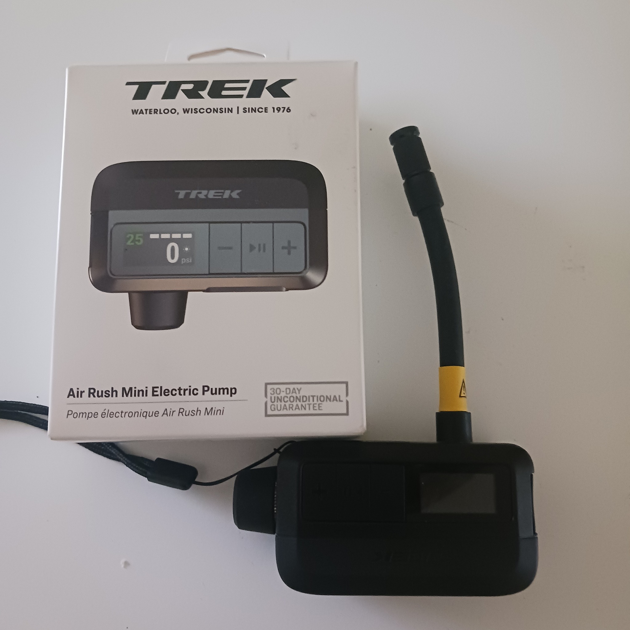 Trek air rush mini electric pump review