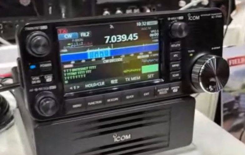 Icom IC-7400 covers HF, 50MHz and 144MHz bands with a powerful