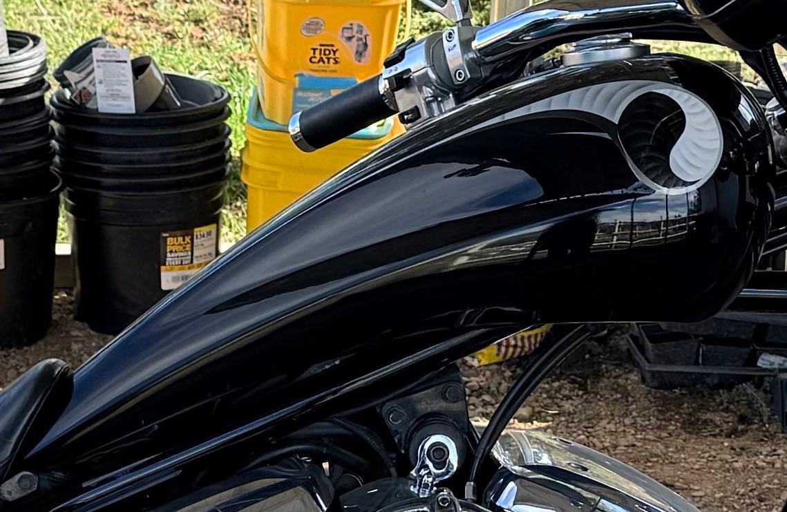 Is tank emblem stock or aftermarket?
