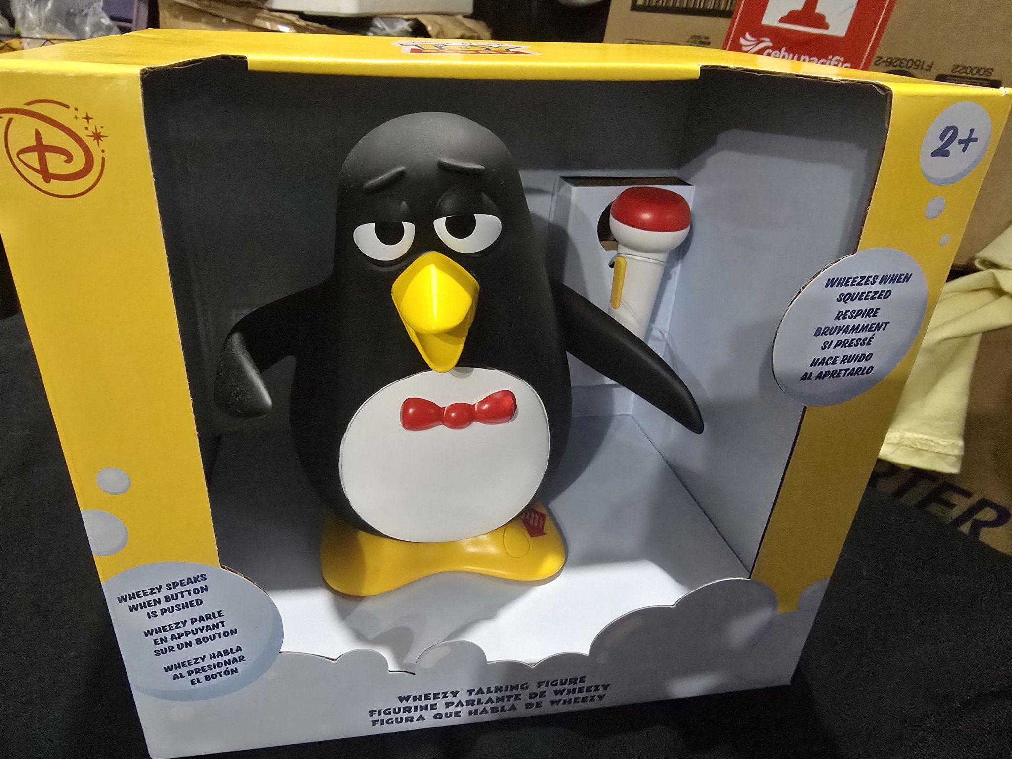 Will Talking Wheezy action figure be available in US?