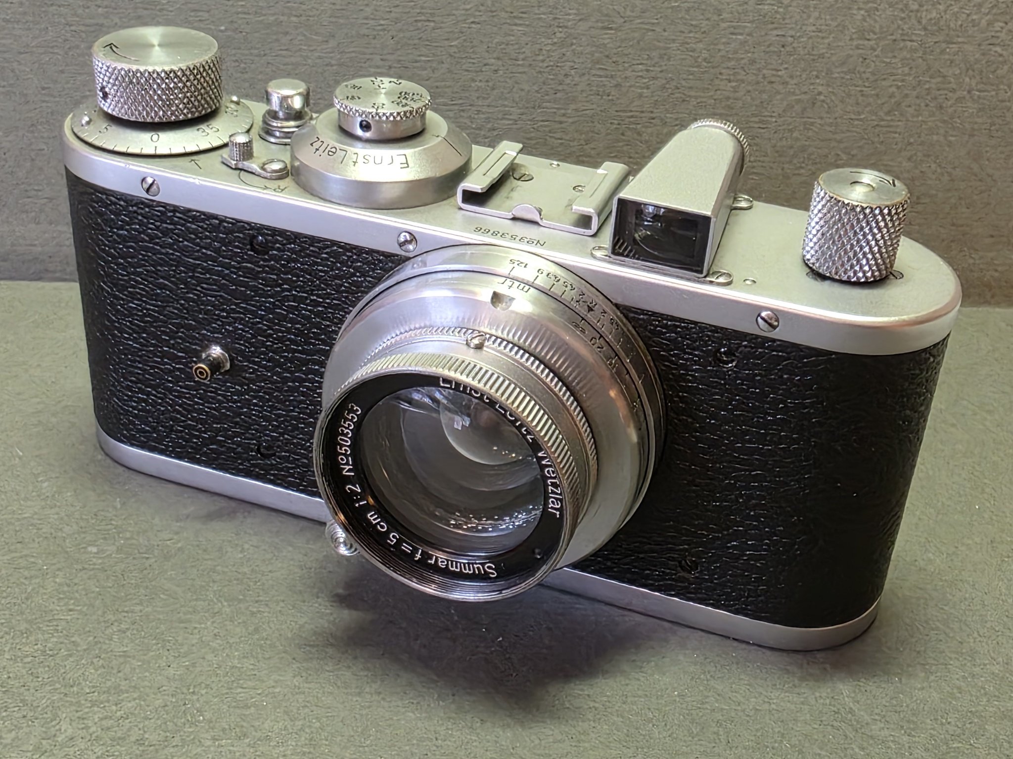 Retrofit 1931 Leica Standard with 1934 Summar