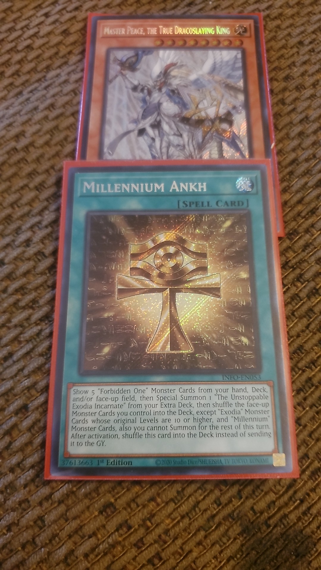 millennium ankh yugioh card Yu-Gi-Oh! Key Pendant A single card from the set 2025 Mega Let's discuss Millennium Exodia for