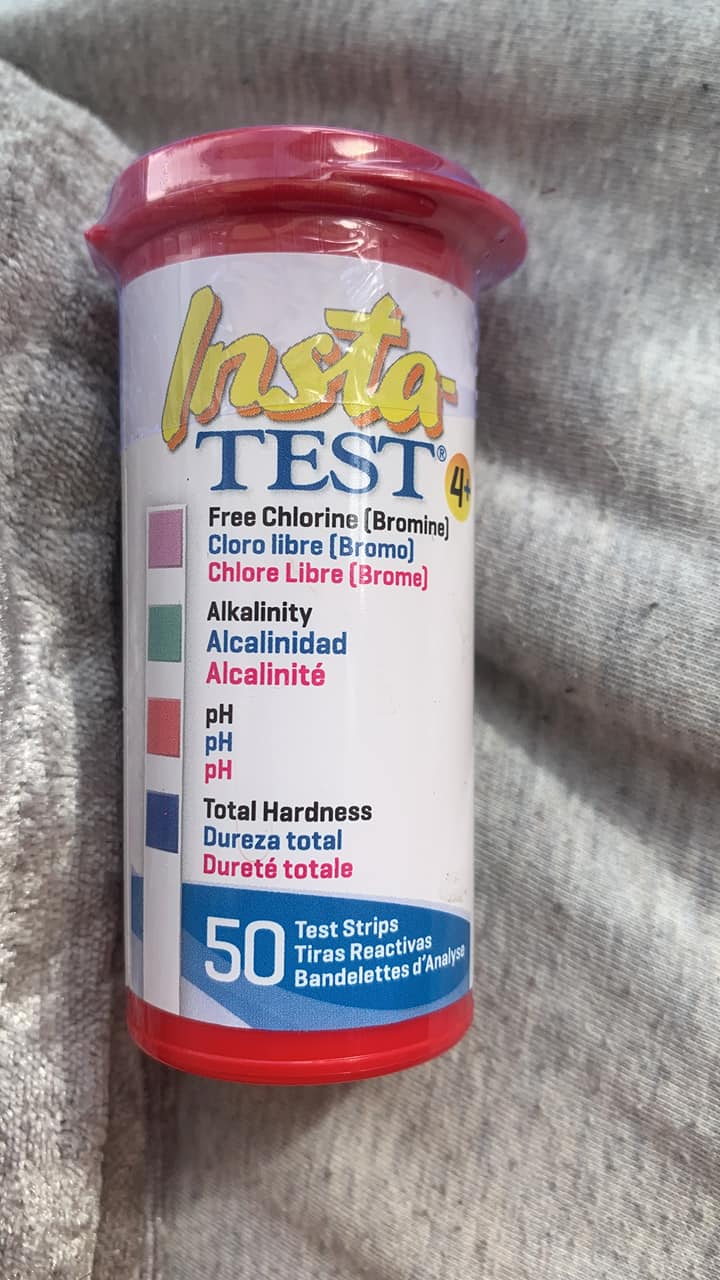 Insta-Test 4 Plus, Swimming Pool and Hot Tub Test Strips (50 Strips 637395446122 Insta-Test 4 Plus, Swimming Pool and Hot Tub Test Strips (50 Strips 637395446122