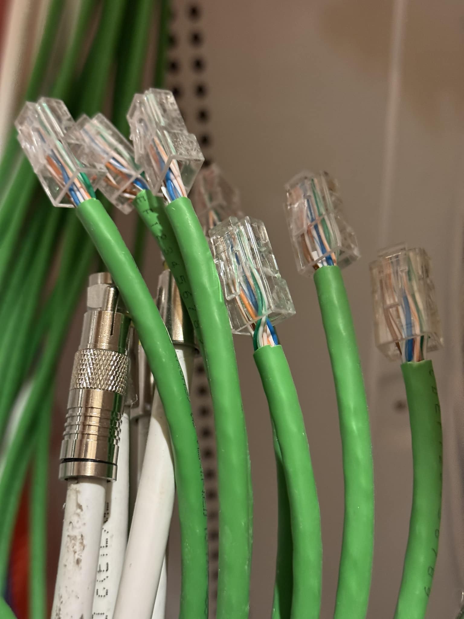 Poorly Terminated Ethernet Cable: T568A vs T568B Wiring Standards