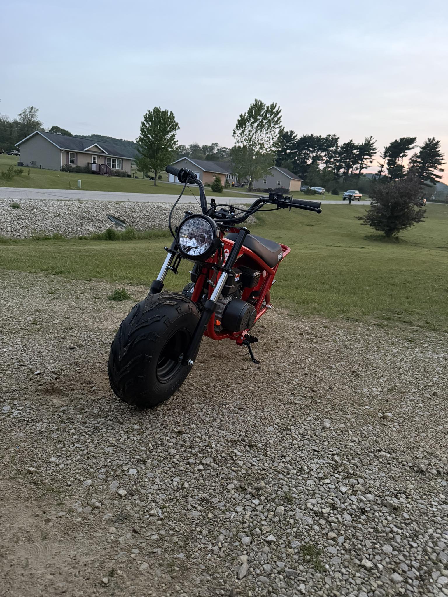 biggest coleman mini bike B200C no cutting or splicing necessary biggest motor for b200r without