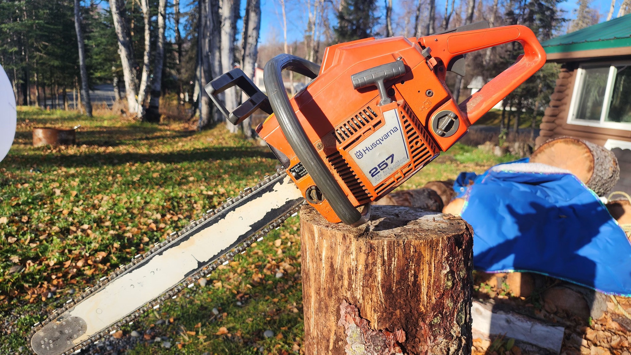 1994 Husqvarna 16 inch saw feels amazing