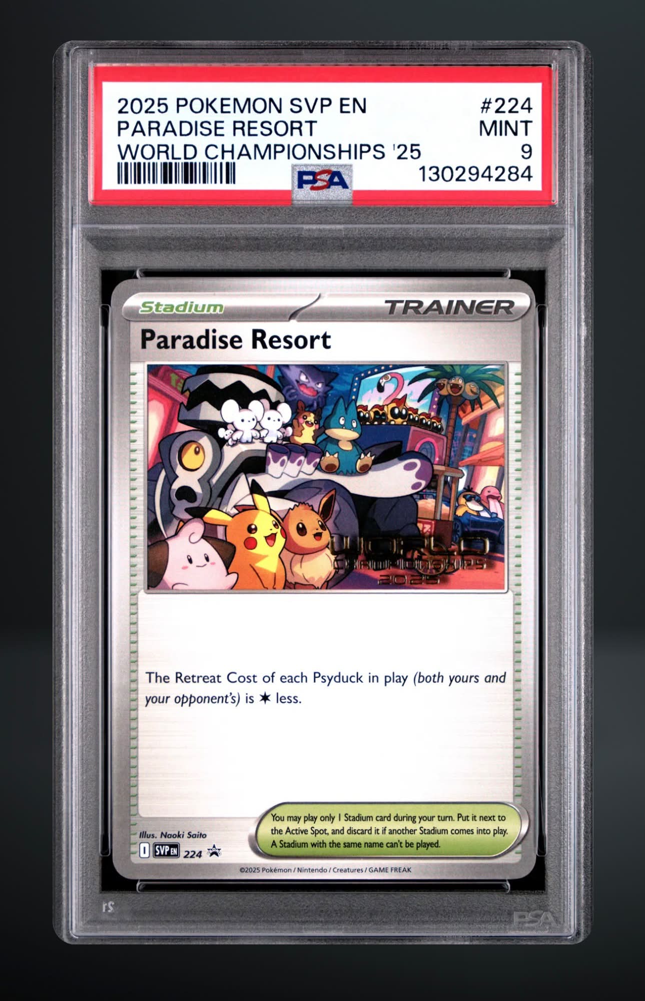 Paradise Resort パラダイスリゾート PSA9 Should I keep or sell PSA 9 Paradise Resort World Championships card?
